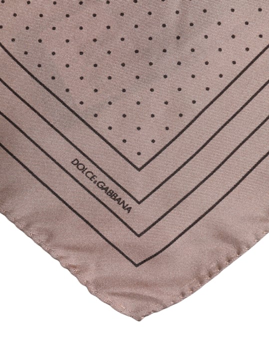 Pañuelo de bolsillo con borde de lunares - Image 4