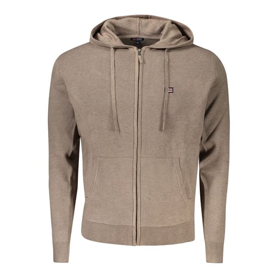 Sudadera con Capucha de Tejido con Cremallera Estilo Casual - Image 1