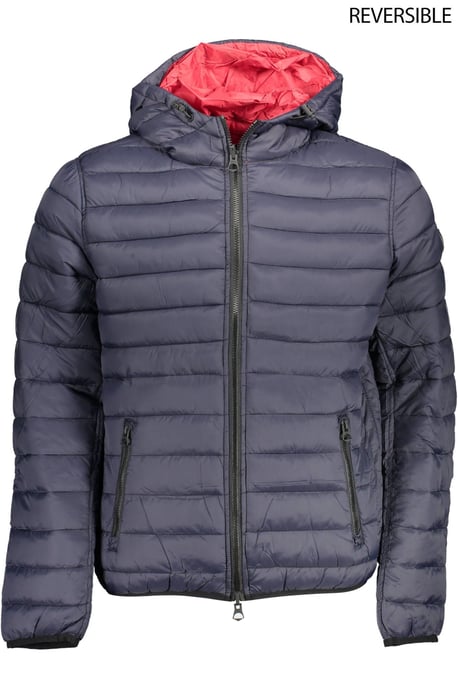 Chaqueta acolchada reversible con capucha - Image 1