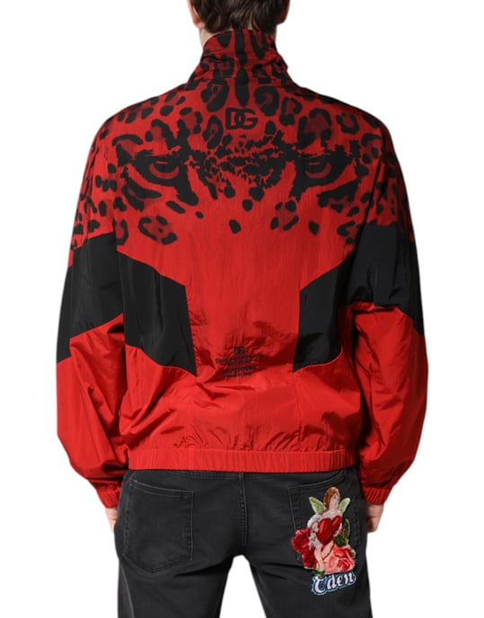 Chaqueta de chándal con estampado de leopardo - Image 3