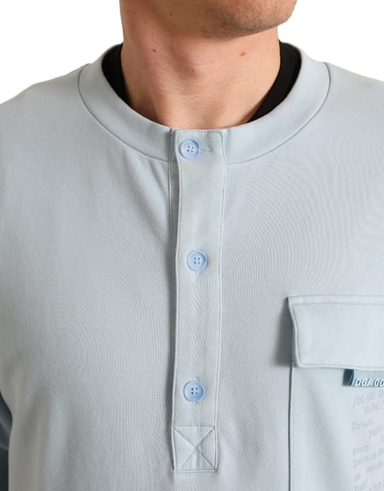 Camisa Henley de Manga Larga Tsh84730 - Image 4
