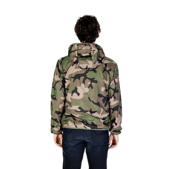 Chaqueta con capucha de estampado camuflaje - Image 2