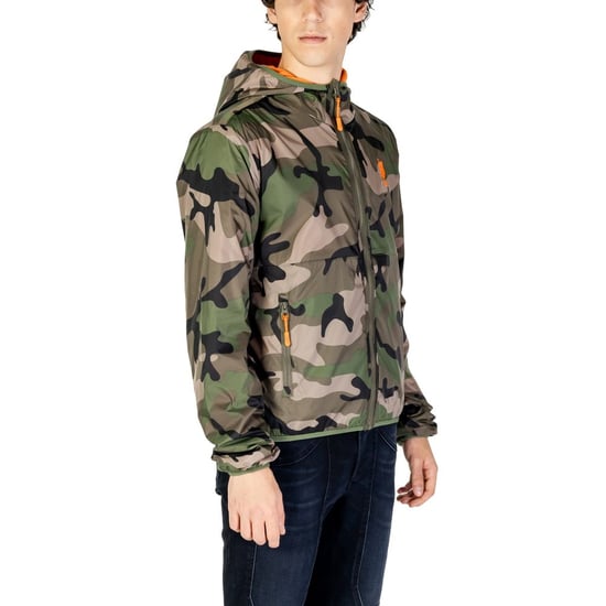 Chaqueta con capucha de estampado camuflaje - Image 3