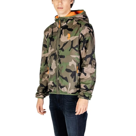 Chaqueta con capucha de estampado camuflaje - Image 4