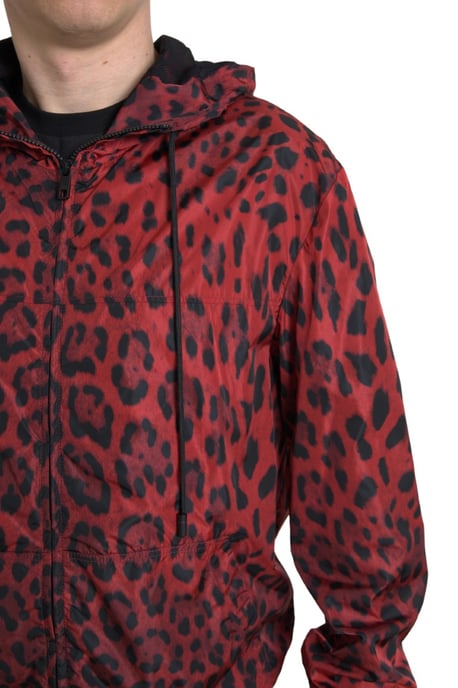 Chaqueta con capucha de estampado de leopardo G9lm0t G7wpp - Image 4