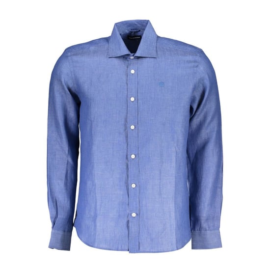 Camisa de vestir de lino de manga larga - Image 1