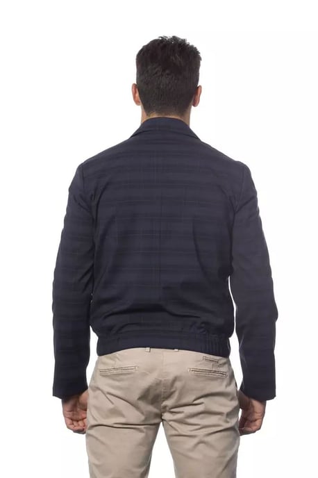 Chaqueta de Cuadros con Cierre Estilo Casual - Image 3