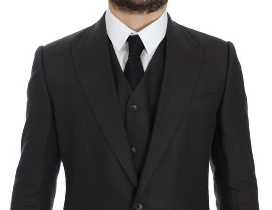 Traje de tres piezas de ajuste clásico - Image 4