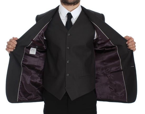 Traje de tres piezas de ajuste clásico - Image 6