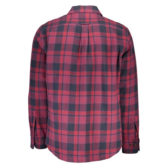 Camisa de franela a cuadros rojo y negro - Image 3