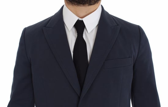 Blazer de Color Sólido Ajustado - Image 2