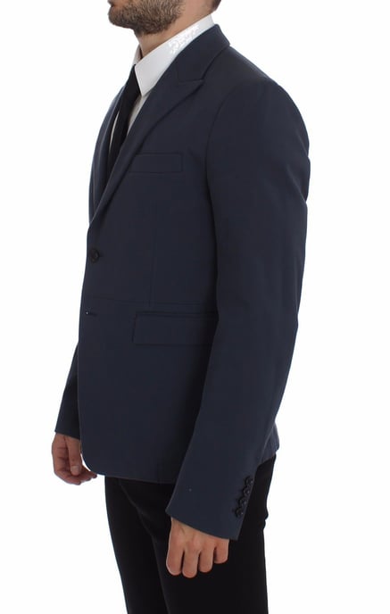 Blazer de Color Sólido Ajustado - Image 6