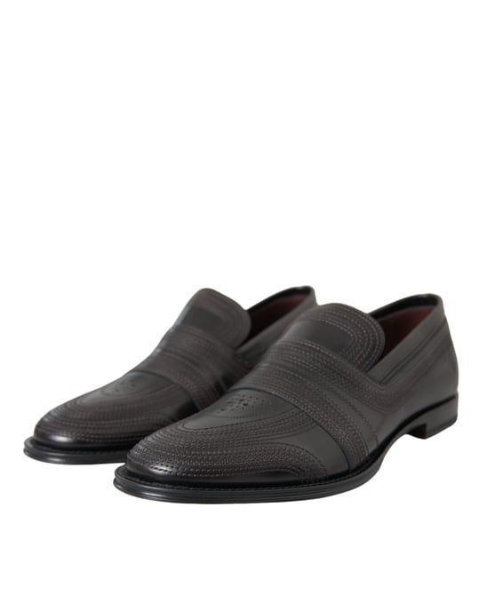 Mocasines de Cuero Bordados Estilo Slip-On - Image 3