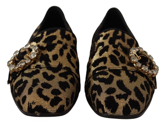 Mocasines de Cuero con Estampado de Leopardo Cc0017 - Image 2