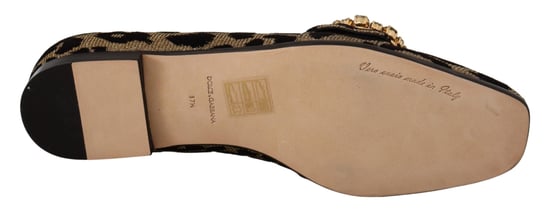 Mocasines de Cuero con Estampado de Leopardo Cc0017 - Image 6