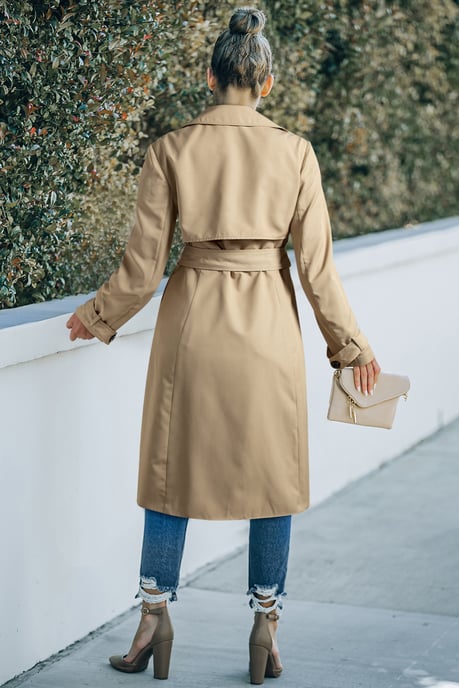 Gabardina Clásica con Cinturón - Image 2