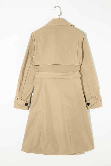 Gabardina Clásica con Cinturón - Image 5