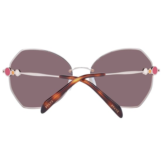Gafas de sol geométricas con detalle multicolor - Image 3