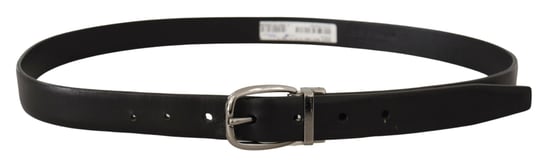 Cinturón de Cuero Negro Estilo Clásico - Image 2