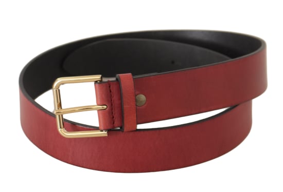 Cinturón de Cuero Estilo Rojo - Image 2
