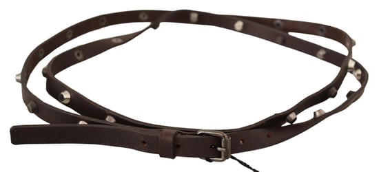 Cinturón de Cuero Costume National con Tachuelas - Image 3