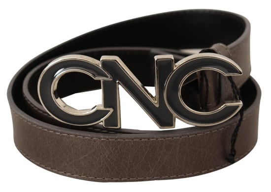 Cinturón de Cuero con Hebilla de Logo CNC - Image 1