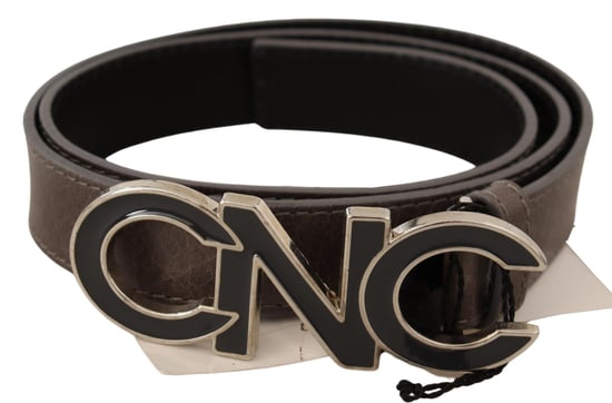 Cinturón de Cuero con Hebilla de Logo CNC - Image 3
