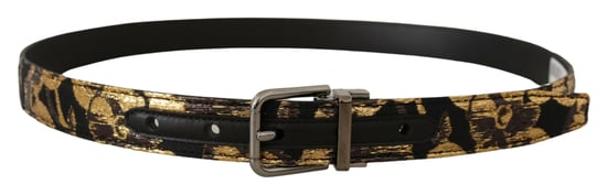 Cinturón de Brocado Negro Dorado - Image 3