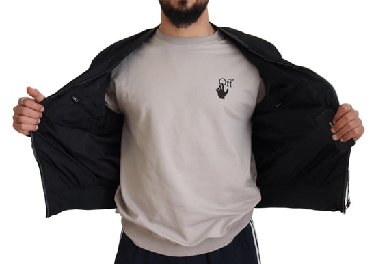 Chaqueta Bomber Negra Estilo Casual - Image 6