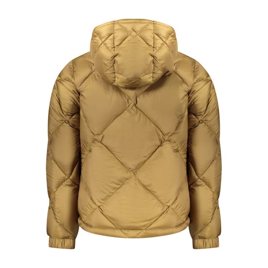 Chaqueta de plumas con capucha Maya Amarillo Mostaza - Image 2