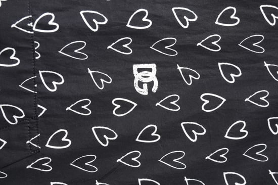 Chaqueta con cierre y estampado de corazones - Image 6