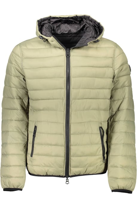 Chaqueta acolchada con capucha y compactable - Image 1