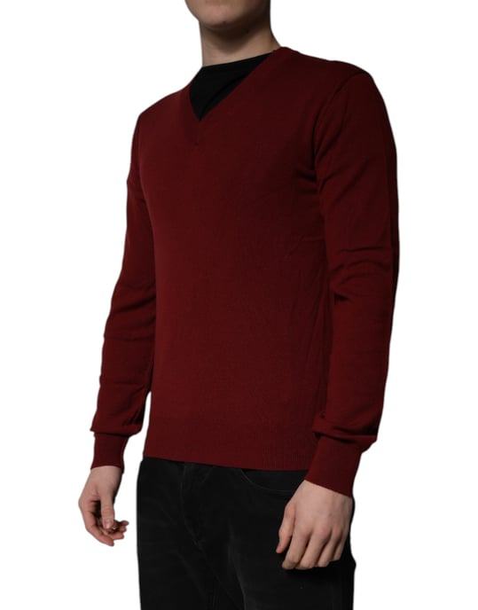 Suéter de V cuello de lana merino - Image 3