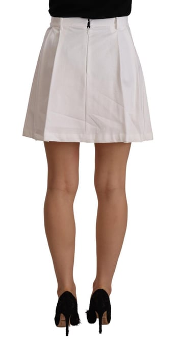 Falda Mini Plisada Bordada Ermanno Scervino - Image 3