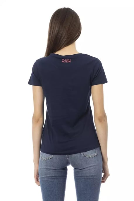 Camiseta Gráfica de Flamenco de Manga Corta con Cuello Redondo - Image 3