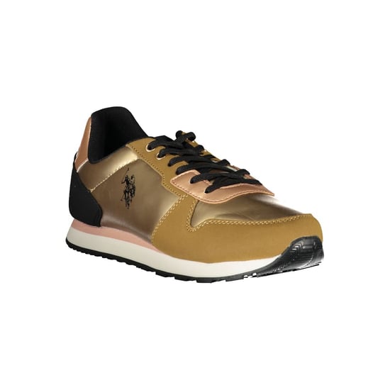 Zapatillas bajas metálicas estilo oro rosa - Image 2