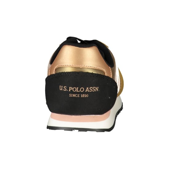 Zapatillas bajas metálicas estilo oro rosa - Image 3