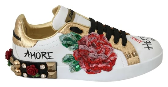 Zapatillas de Lentejuelas Rosa con Tachuelas - Image 1