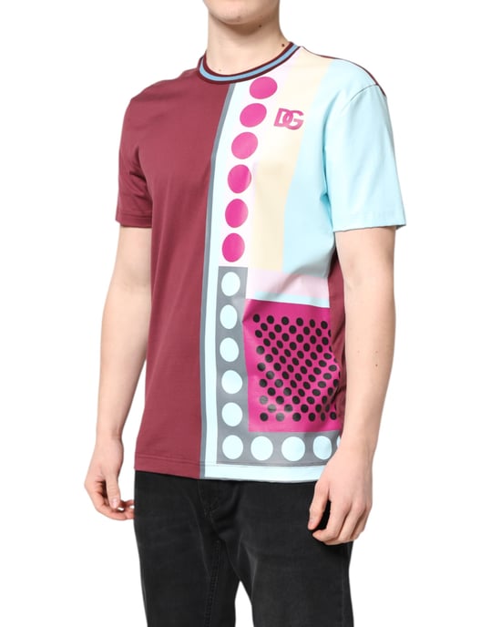Camiseta de manga corta con estampado geométrico - Image 3