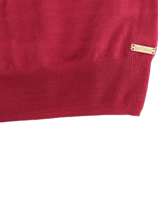 Top Sin Mangas de John Galliano con Cuello Plisado - Image 6