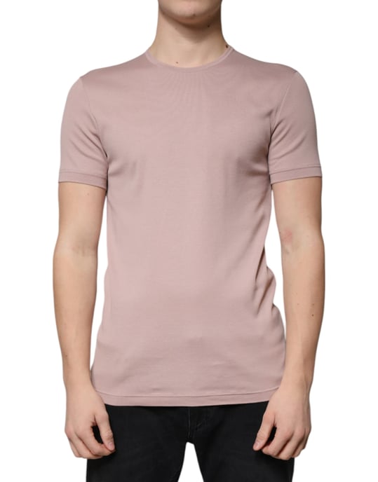 Camiseta de Cuello Redondo Acanalada Tsh87337 - Image 2