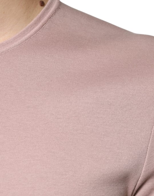 Camiseta de Cuello Redondo Acanalada Tsh87337 - Image 6