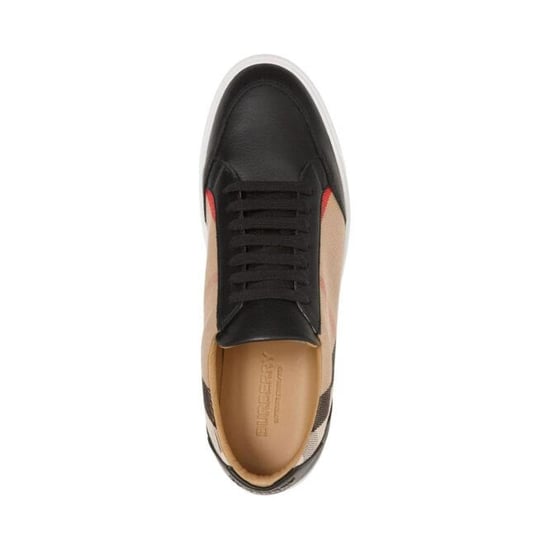 Zapatillas de cuero con paneles a cuadros Arthur - Image 4