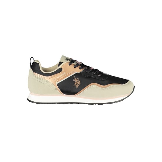 Zapatillas Casuales Rosa Oro Negro - Image 1