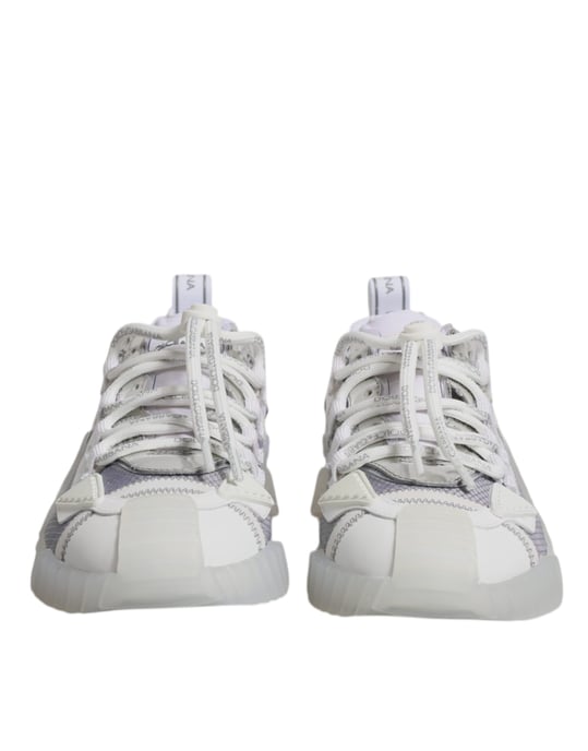 Zapatillas Portofino Cs1888 Blancas y Plateadas - Image 2