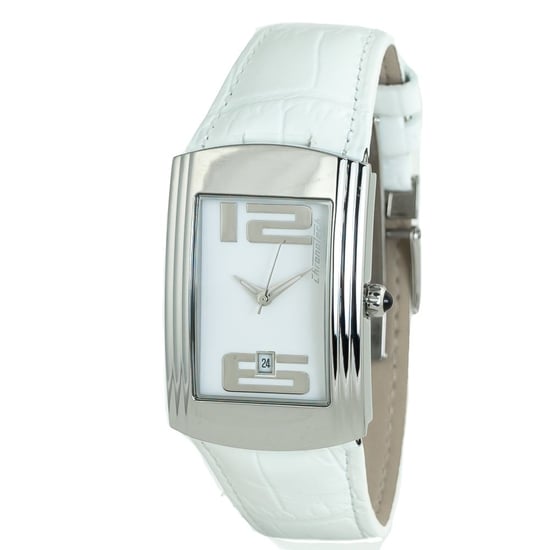Reloj de Cuero Blanco Chronotech Ct7017b06ac - Image 1