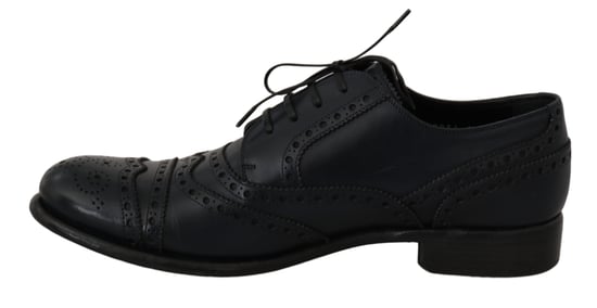 Zapatos Oxford de cuero con puntera de ala modelo Wingtip - Image 4