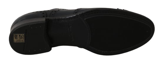 Zapatos Oxford de cuero con puntera de ala modelo Wingtip - Image 5