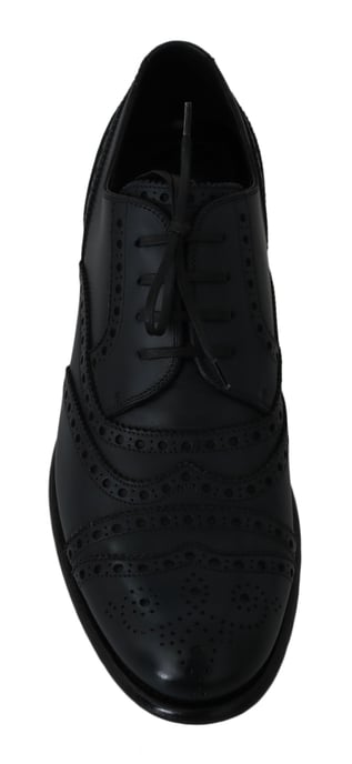 Zapatos Oxford de cuero con puntera de ala modelo Wingtip - Image 6