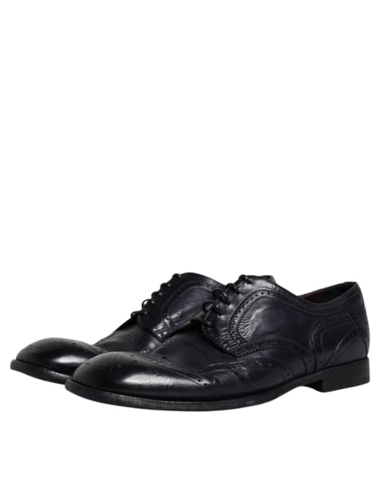 Zapato Oxford de Piel con Punta Wingtip - Image 4